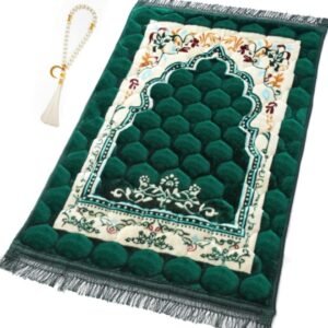 Premium Velvet Prayer Mat Set