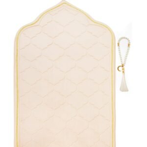 Premium Velvet Prayer Mat Set